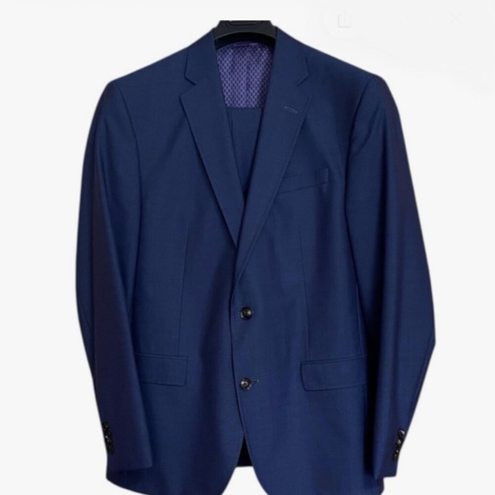 Ted Baker London Endurance Blue Suit Men's 38R 2018